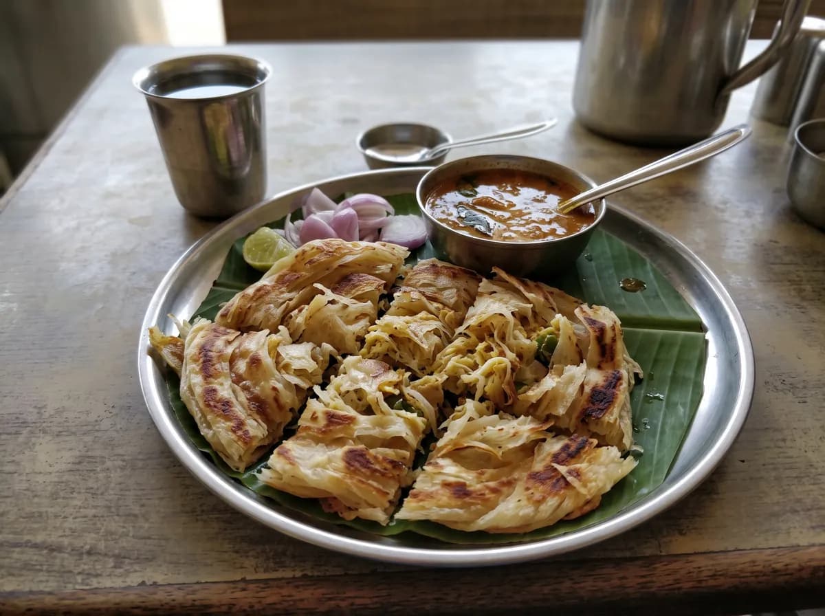 Egg Parotta