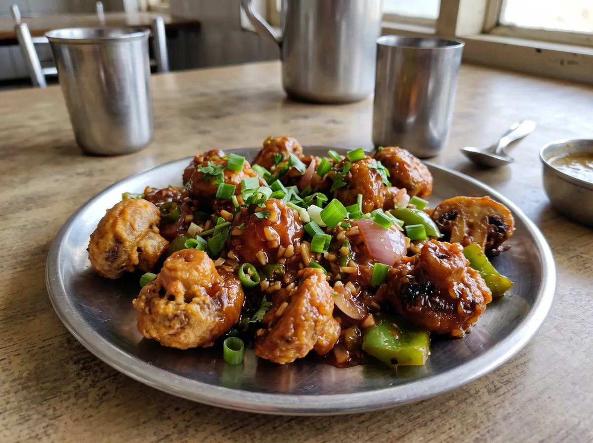 Mushroom Manchurian