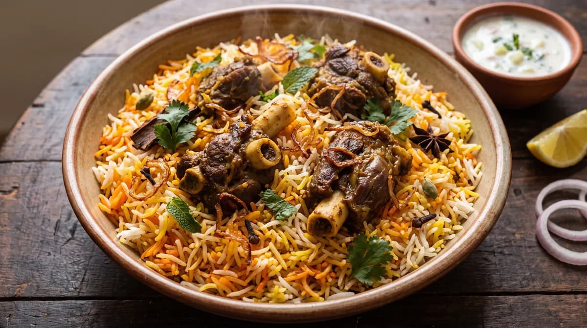 Mutton Fry Biriyani
